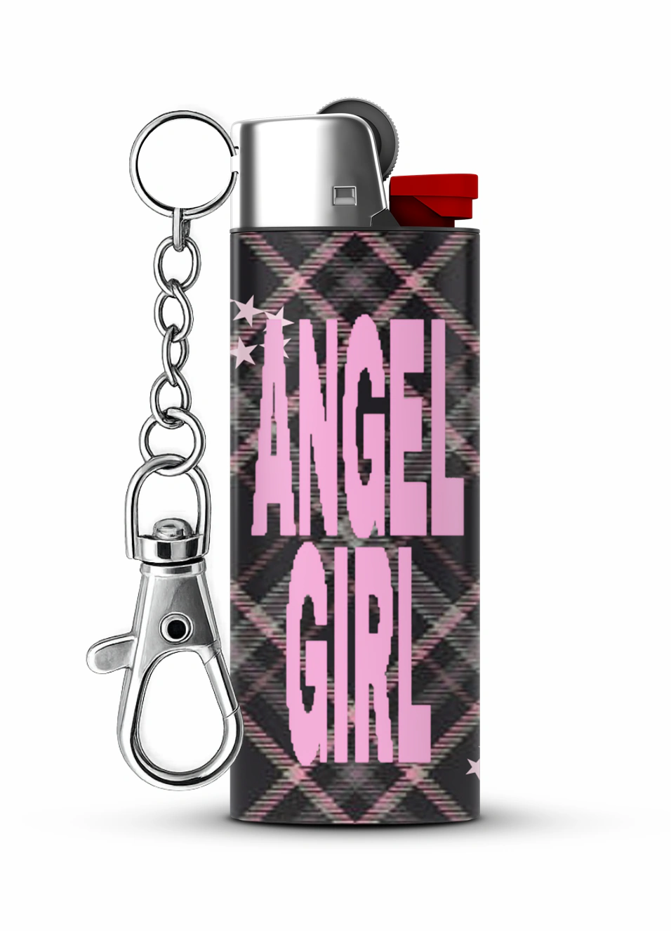 Isqueiro Chaveiro Personalizado Y2K Angel
