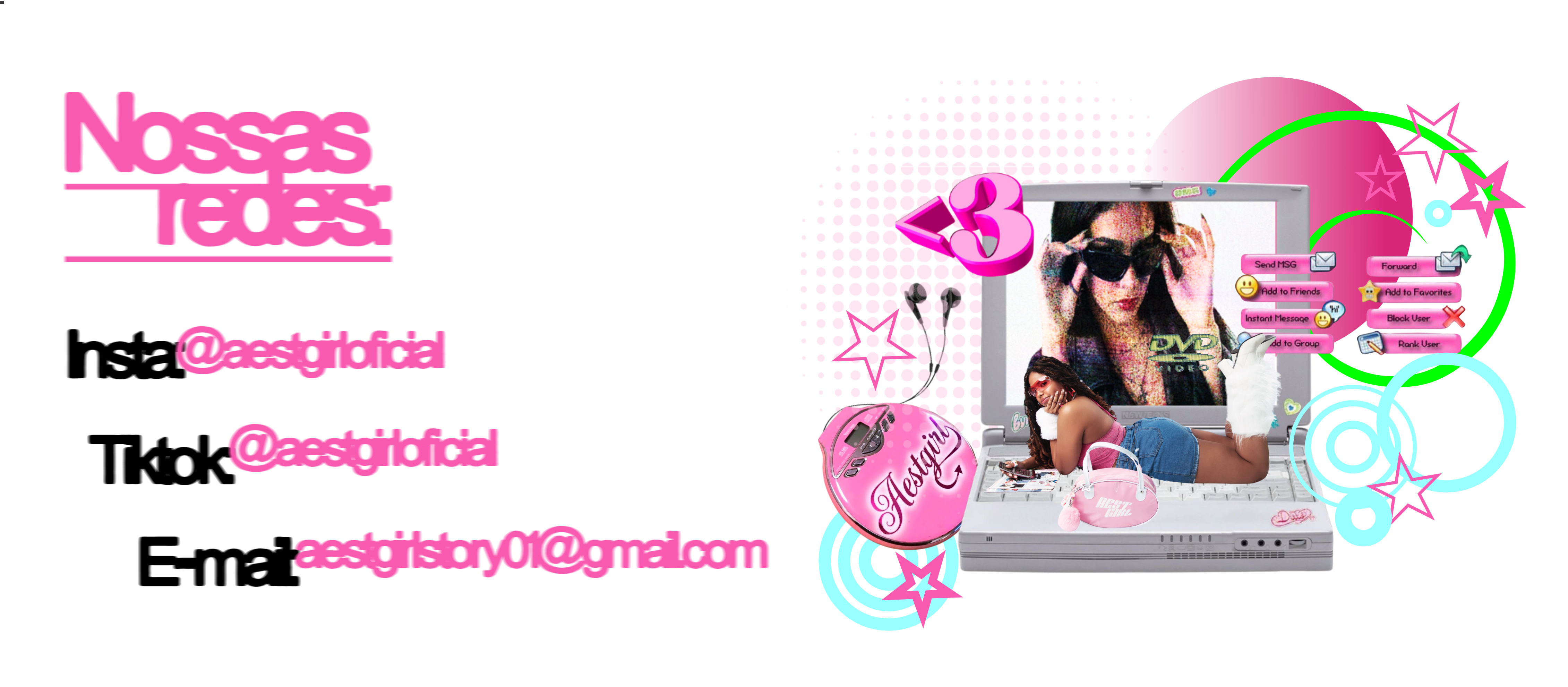Banner das redes sociais da Aestgirl
